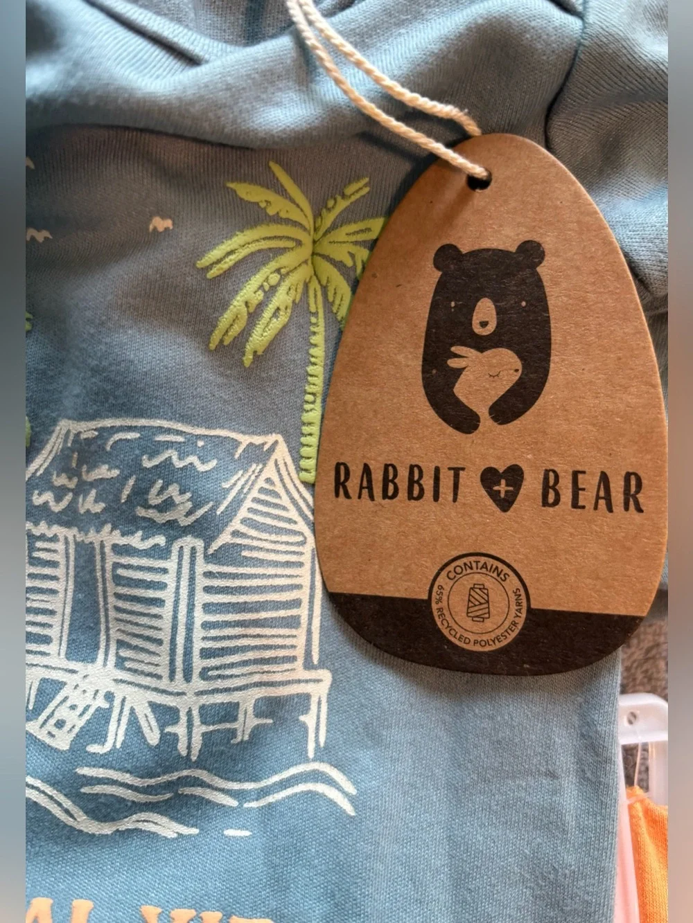 NWT Rabbit +Bear Onesie, Shorts and Hat Set